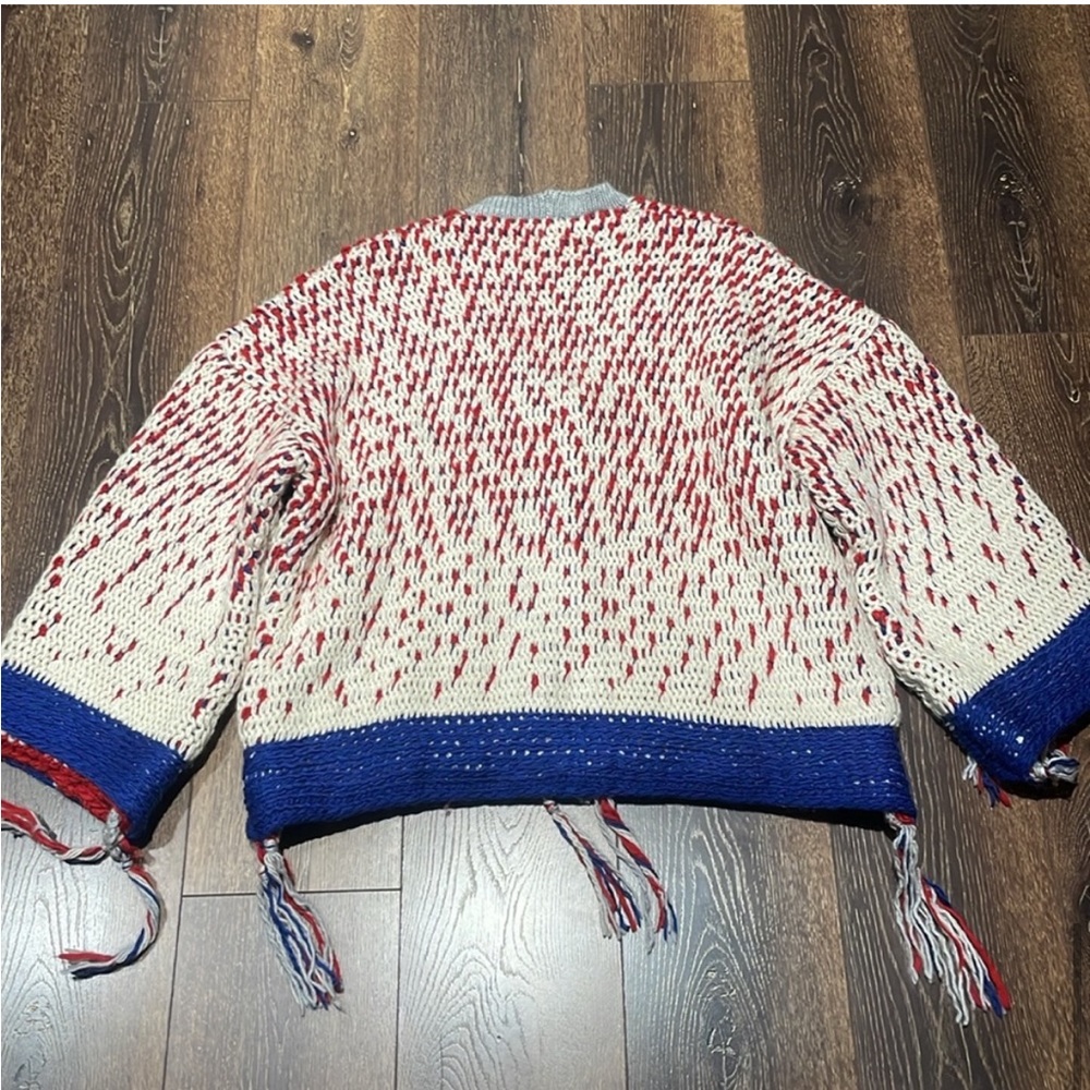 Zara fringed knit jacket - Picture 12 of 14